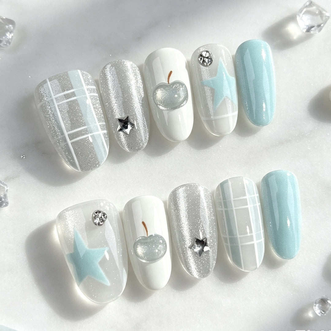 Elegant Nail Art Press-On Set