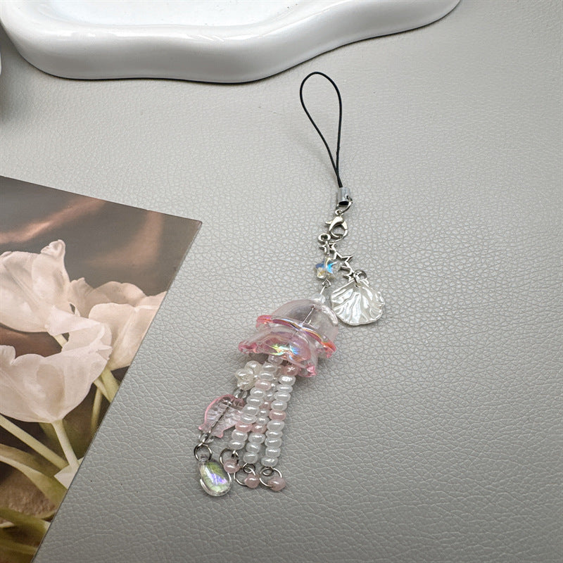 Decorative Jellyfish Charm Phone Strap Stornfield