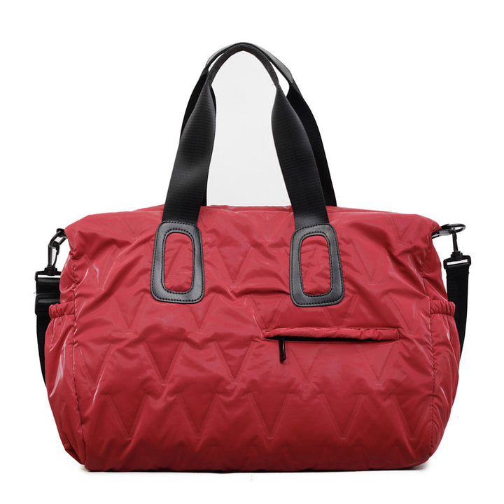 Quilted Lightweight Weekender Bag