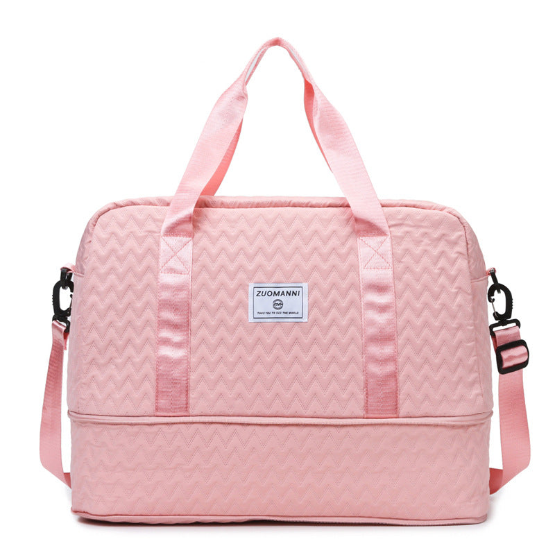 Sporty Tote Bag with Structured Outer Material Stornfield