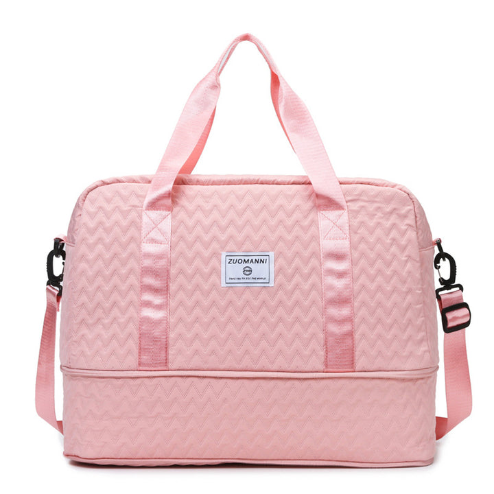 Sporty Tote Bag with Structured Outer Material Stornfield