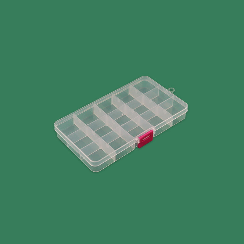 Multi-Section Transparent Craft Organizer Stornfield