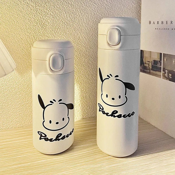 Ladies insulated drinking bottle with secure closure system and creative design Stornfield