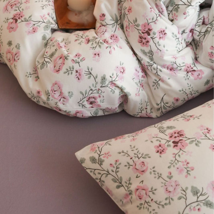 Decorative Floral Print Bedding Set Stornfield