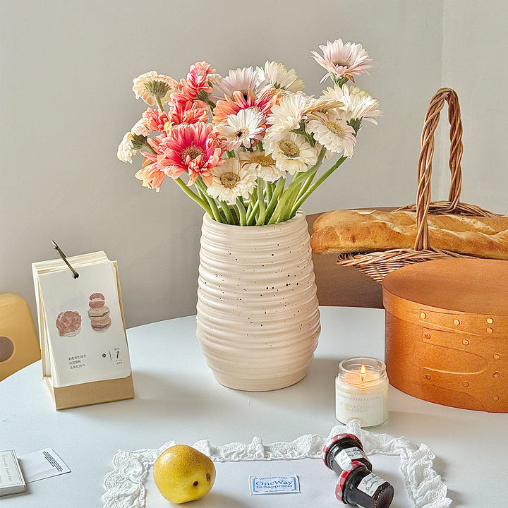 Textured Contemporary Ceramic Vase