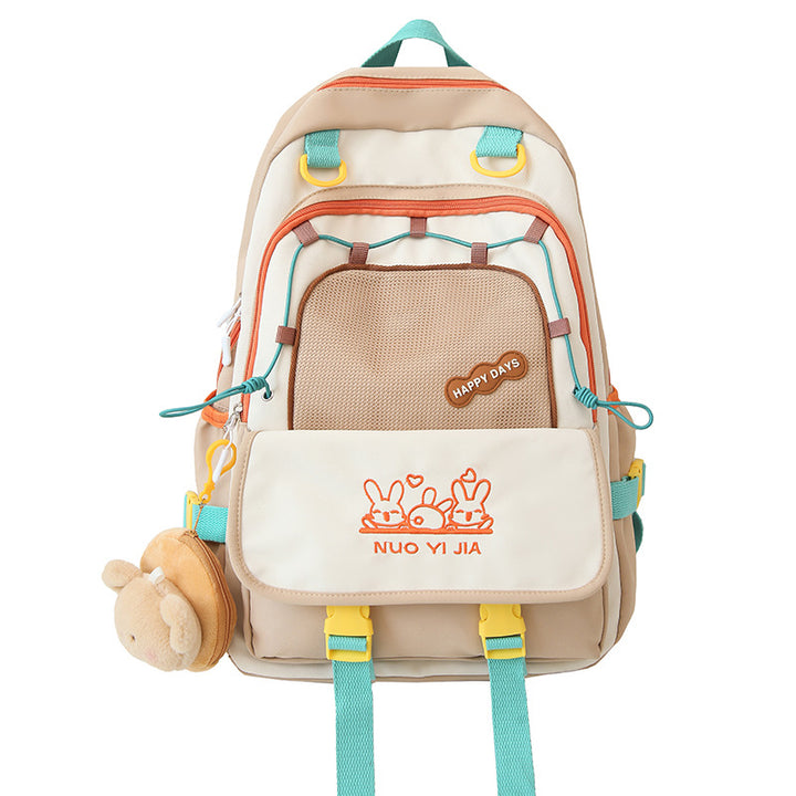 Playful Cartoon Character Backpack Stornfield