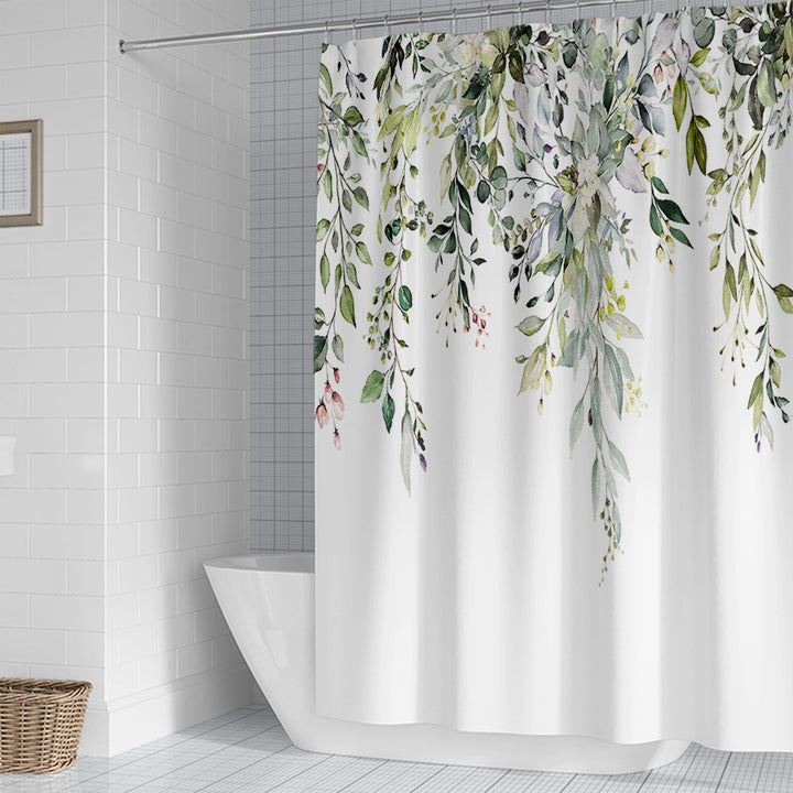 Artistic Floral Shower Curtain Stornfield
