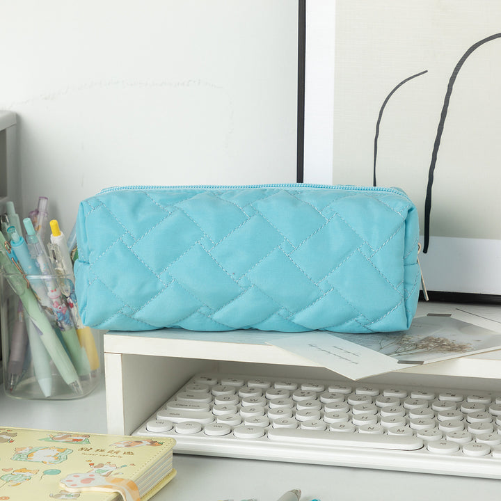 Quilted Textured Pencil Case Stornfield