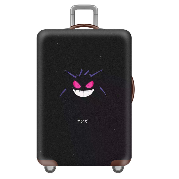 Unisex nan robust Hart shell trolley with lion portrait motif print, shock-resistant ABS polycarbonate shell, multi-wheeled chassis and TSA security lock Stornfield