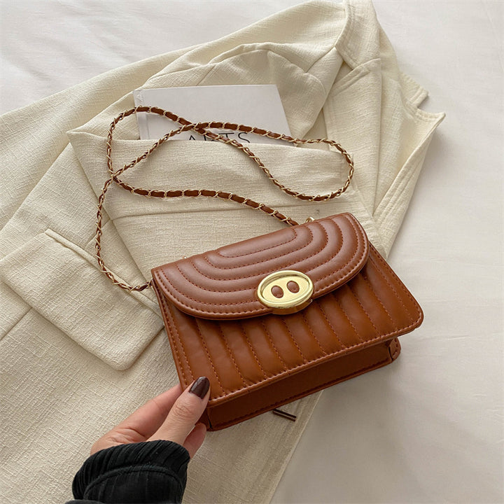 Quilted Chain Link Crossbody Handbag Stornfield