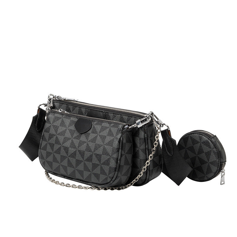 Fashionable crossbody bag with versatile compartment system Stornfield