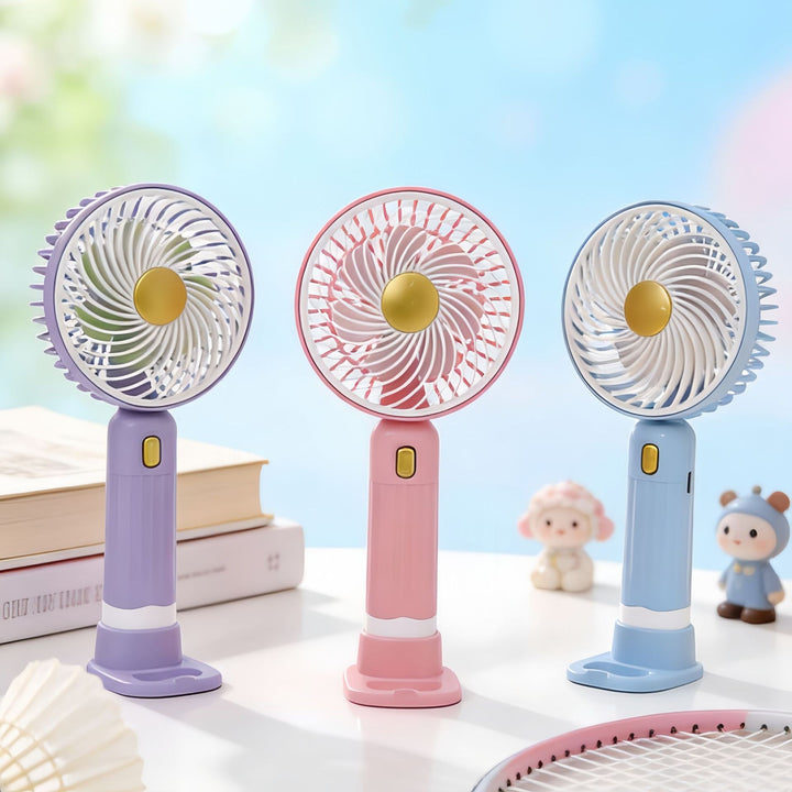 Ladies Portable Handheld Fan with Variable Speed Mode Stornfield
