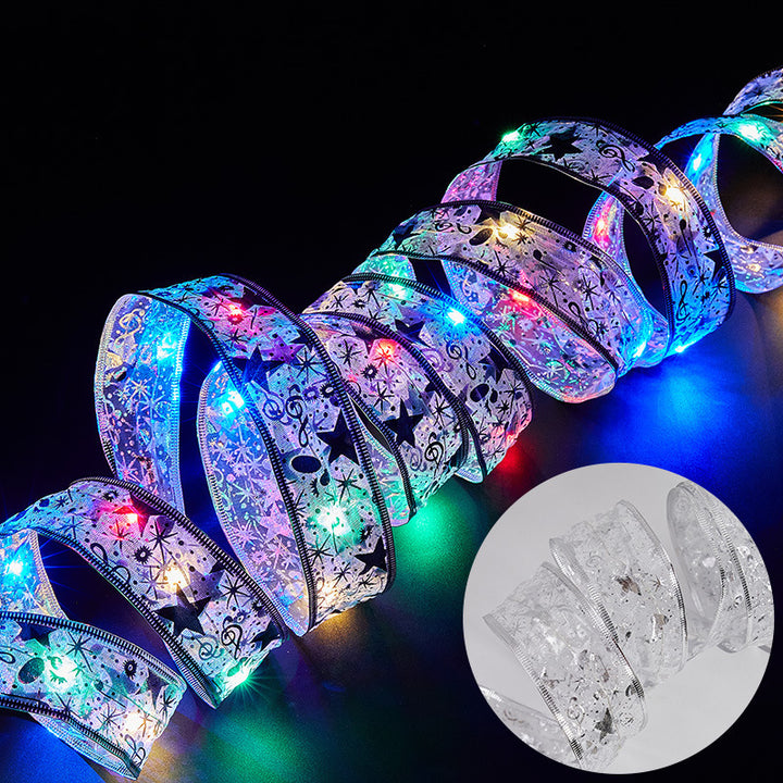LED Decorative Ribbon with Festive Design Stornfield