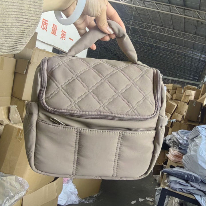 Quilted Multi-Pocket Insulated Lunch Bag Stornfield