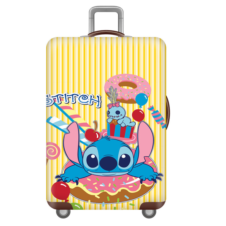 Unisex children's suitcase with reinforced hard shell, telescopic handle and Kuromi motif Stornfield
