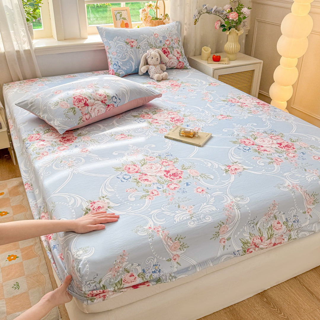 Soft Cotton Polka Dot Fitted Sheet