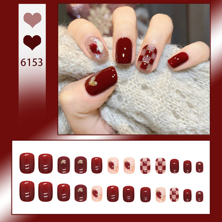 Minimalist Press-On Nail Art