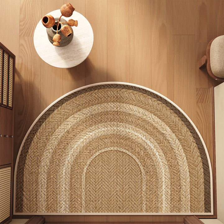 Natural Fiber Decorative Area Mat