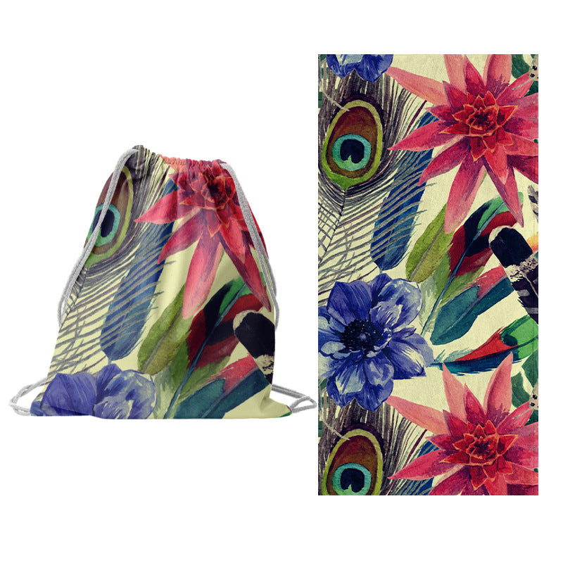 Multifunctional beach set with tote bag and towel Stornfield