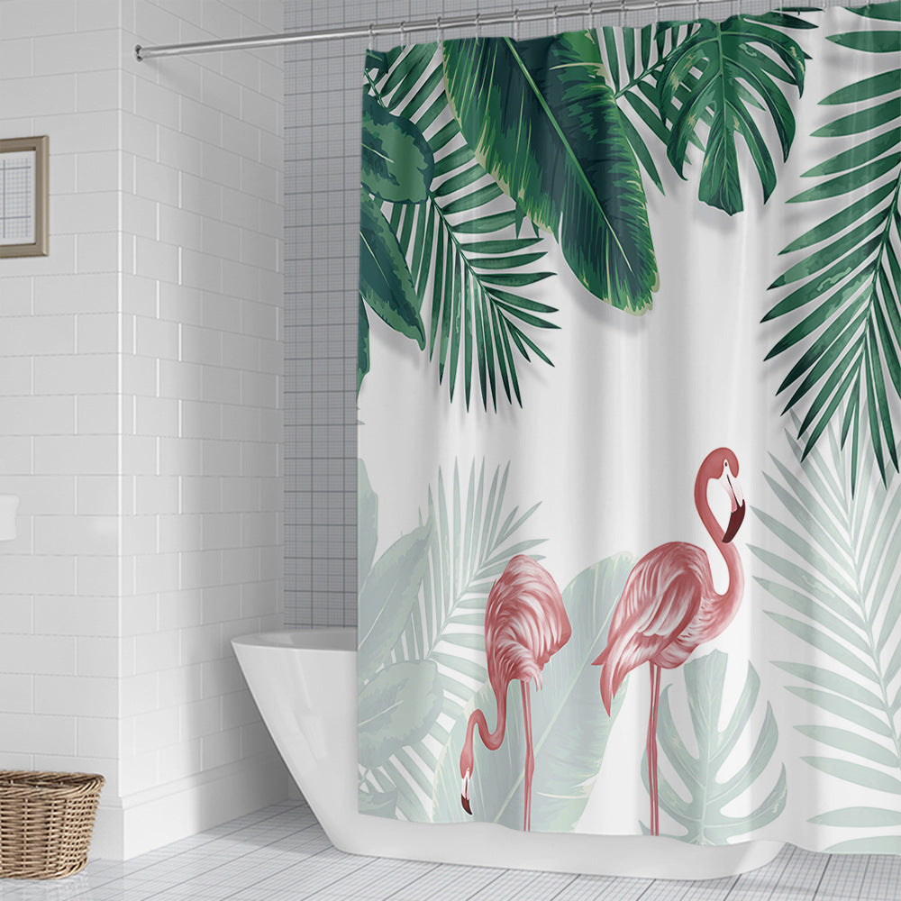 Tropical Paradise Shower Curtain Stornfield