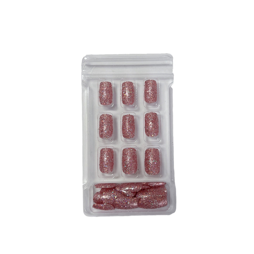 Glamorous Glitter Artificial Nails Stornfield