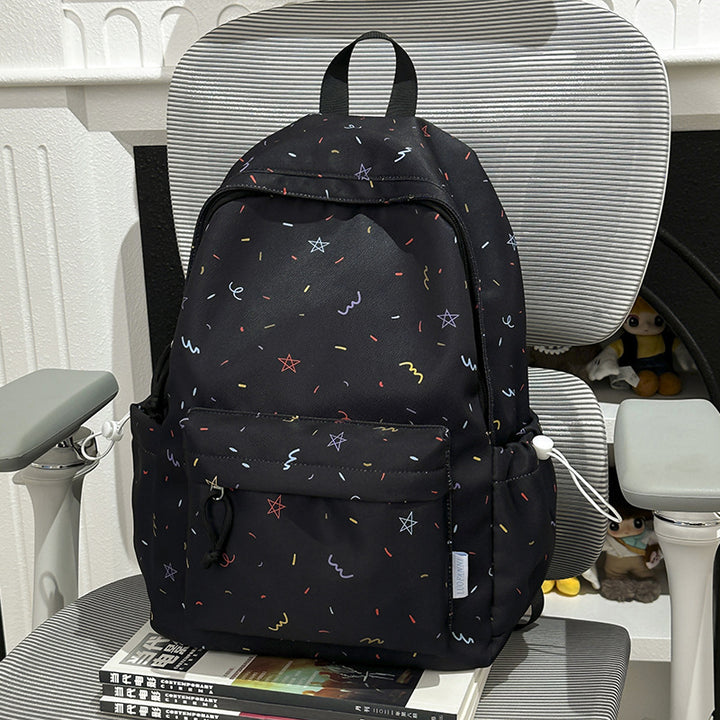 Fun Patterned School Backpack