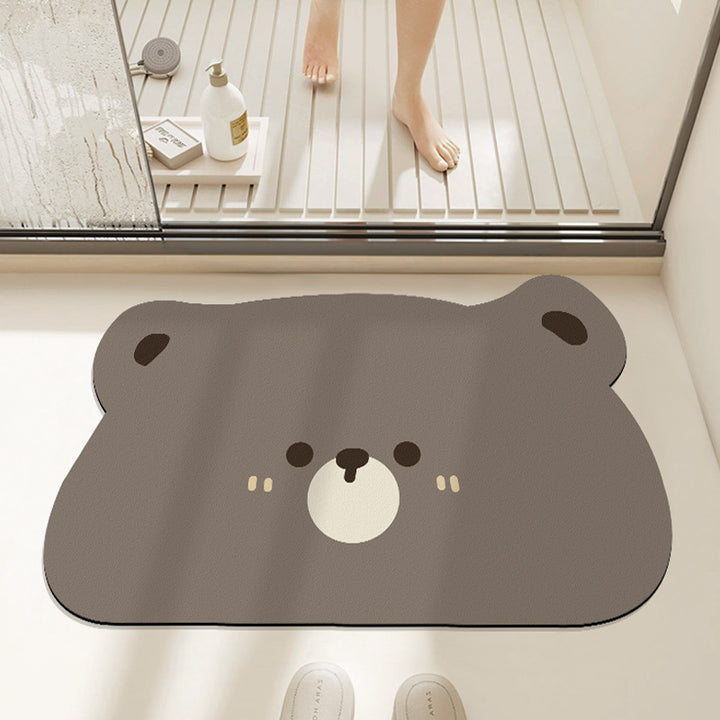 Cute Cat-Themed Anti-Slip Bath Mat