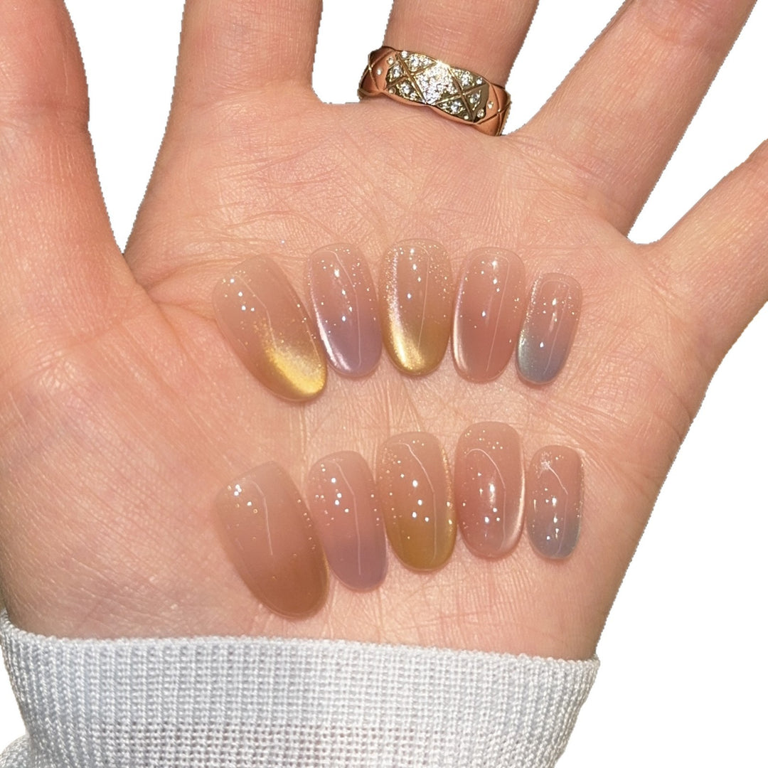 Acrylic Nail Set with Gradient Stornfield