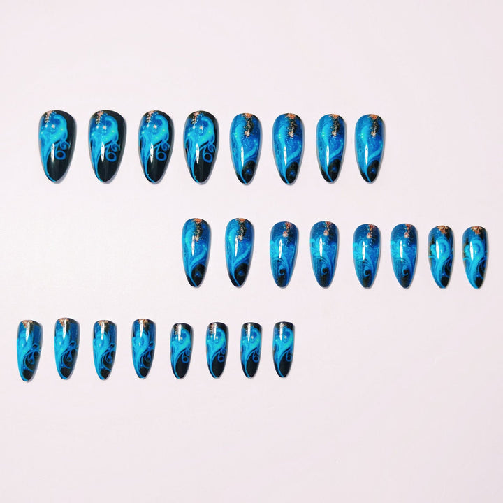 Glittering Nail Art Stornfield
