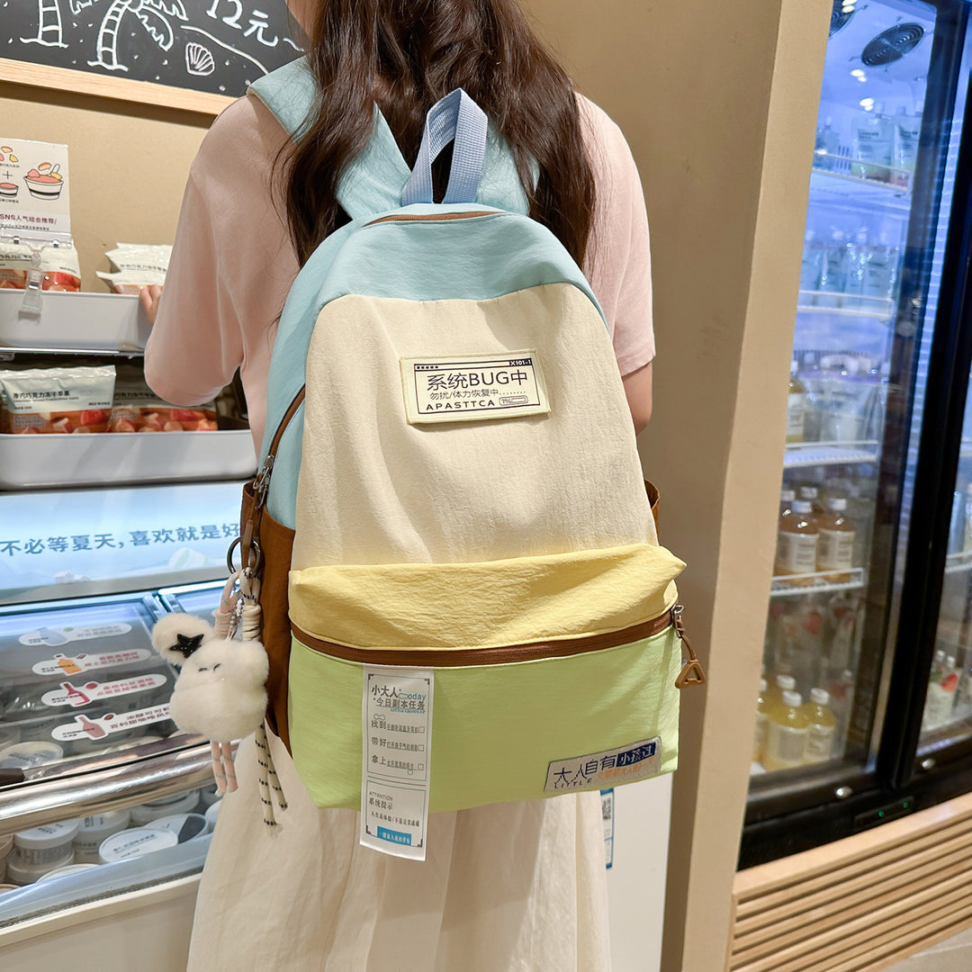 Colorful Multi-Compartment Backpack Stornfield