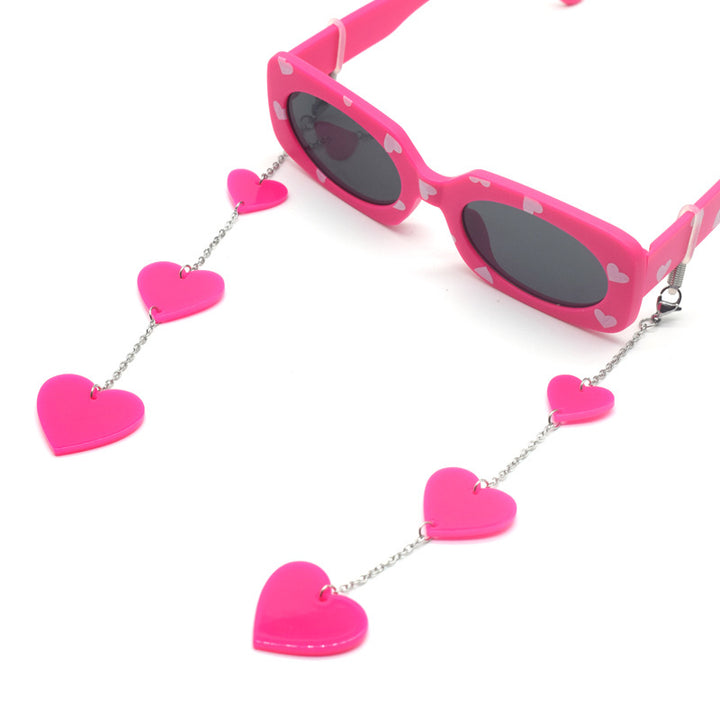Stylish Heart-Themed Eyewear Chain Stornfield
