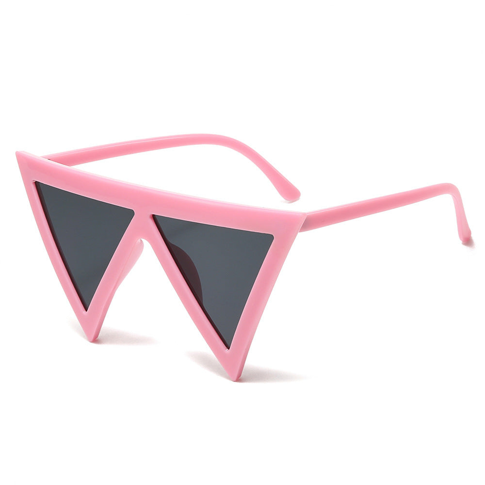 Bold Triangular Frame Sunglasses Stornfield