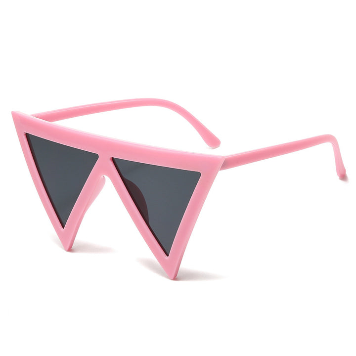 Bold Triangular Frame Sunglasses Stornfield
