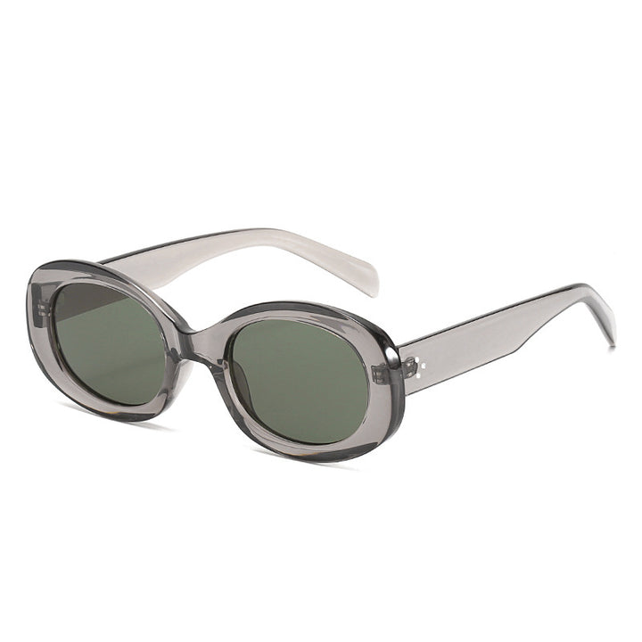 Vintage-Style Oval Frame Sunglasses Stornfield