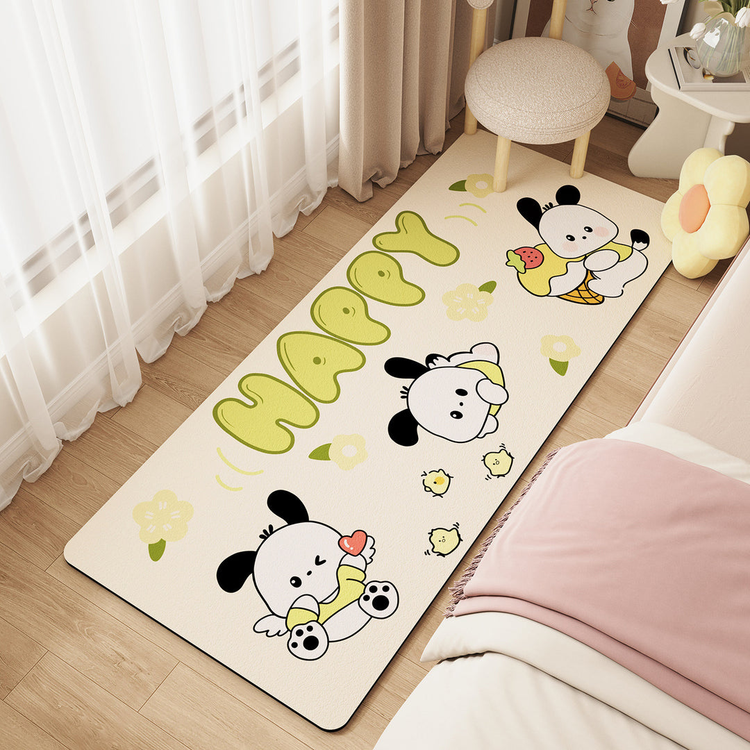 Cheerful Cartoon-Themed Area Rug