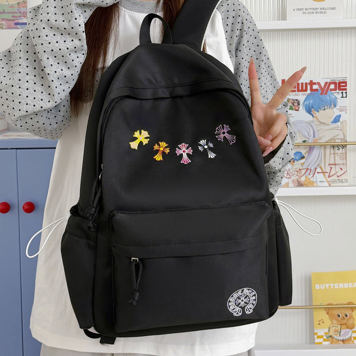 Cute Floral Embroidered Backpack Stornfield