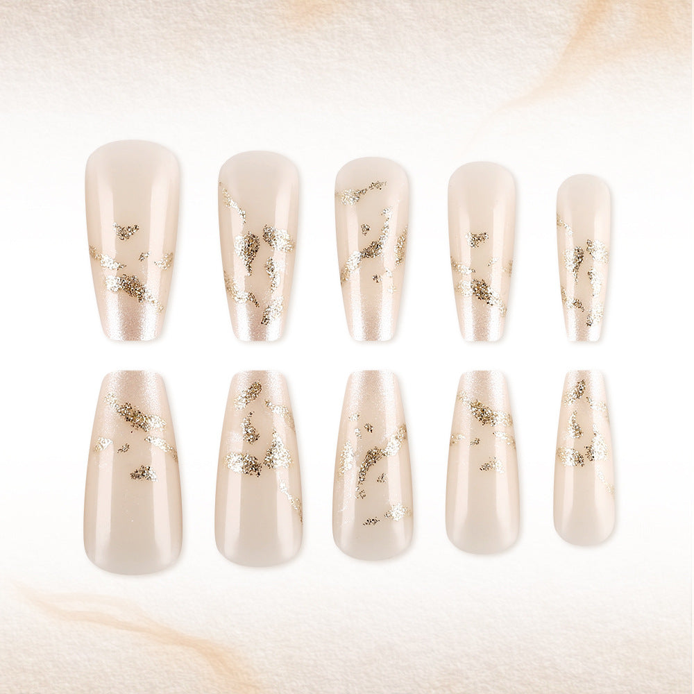 Glittery Elegance Press-On Nail Set Stornfield