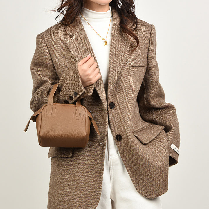 Textured Mini Handheld Bag Stornfield