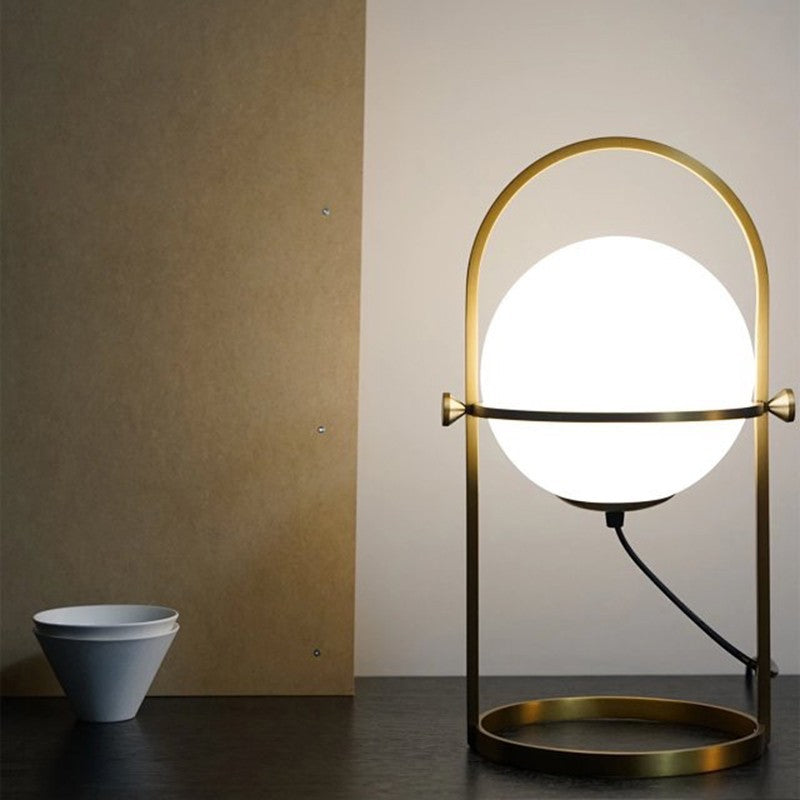 Geometric Sphere Table Lamp