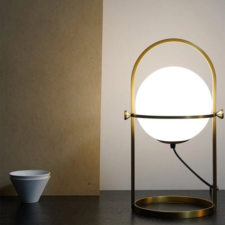Geometric Sphere Table Lamp