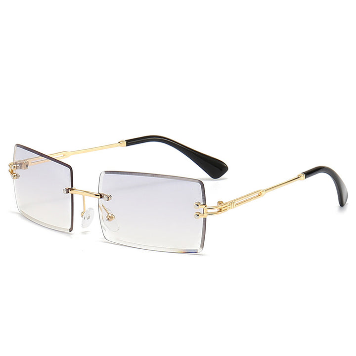 Women's fashionable rectangular sunglasses with gradient lenses Stornfield