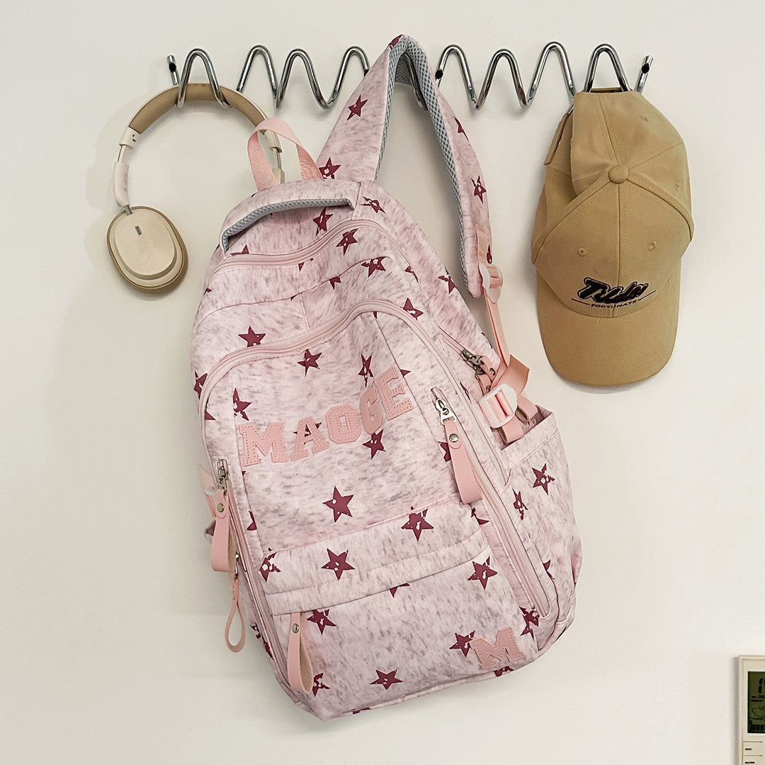 Fun Star-Print Backpack Stornfield
