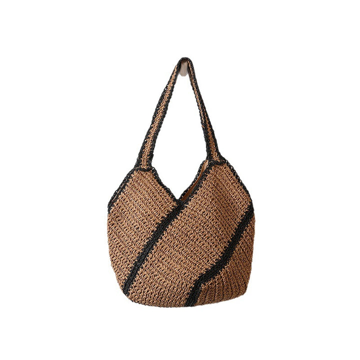 Braided beach bag with fashionable design Stornfield