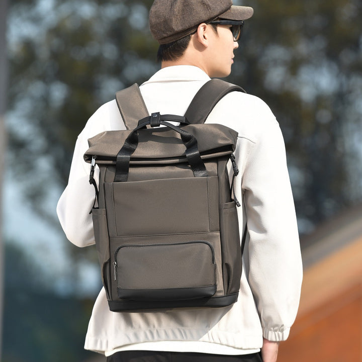 Durable Waterproof Roll-Top Backpack Stornfield