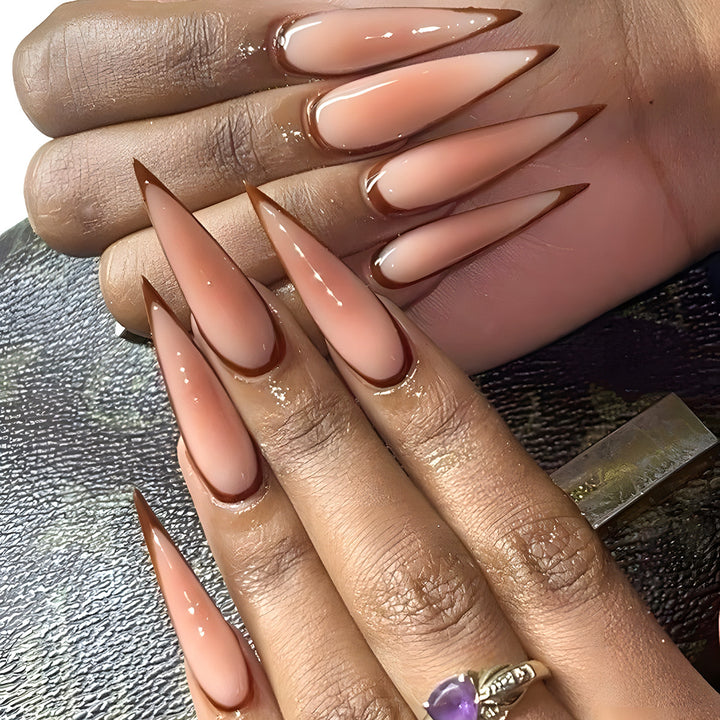 Stiletto Press-On Nail Art Stornfield