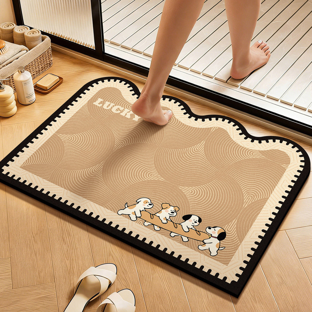 WoCute Cartoon Bath Mat Stornfield