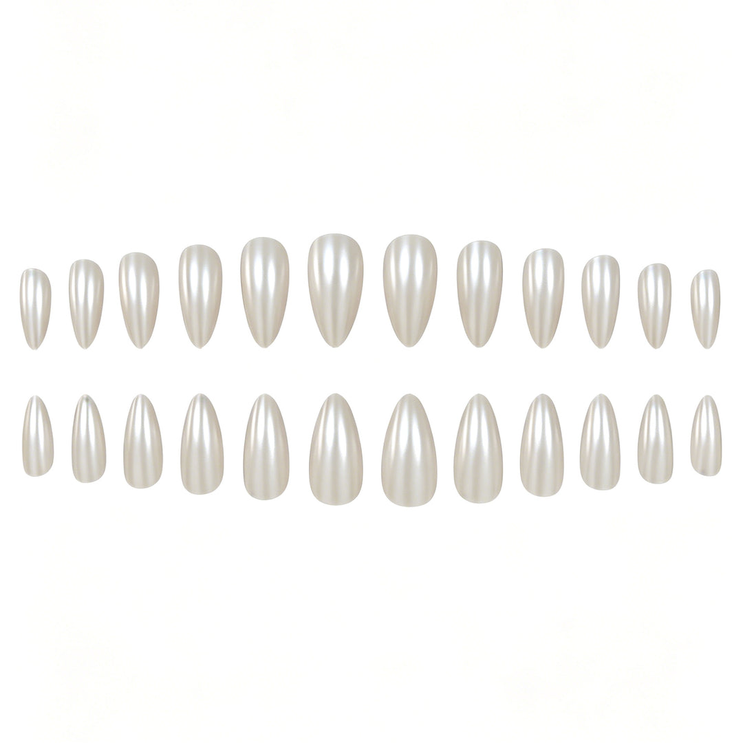 Premium Glossy Almond-Shaped Nail Enhancements Stornfield