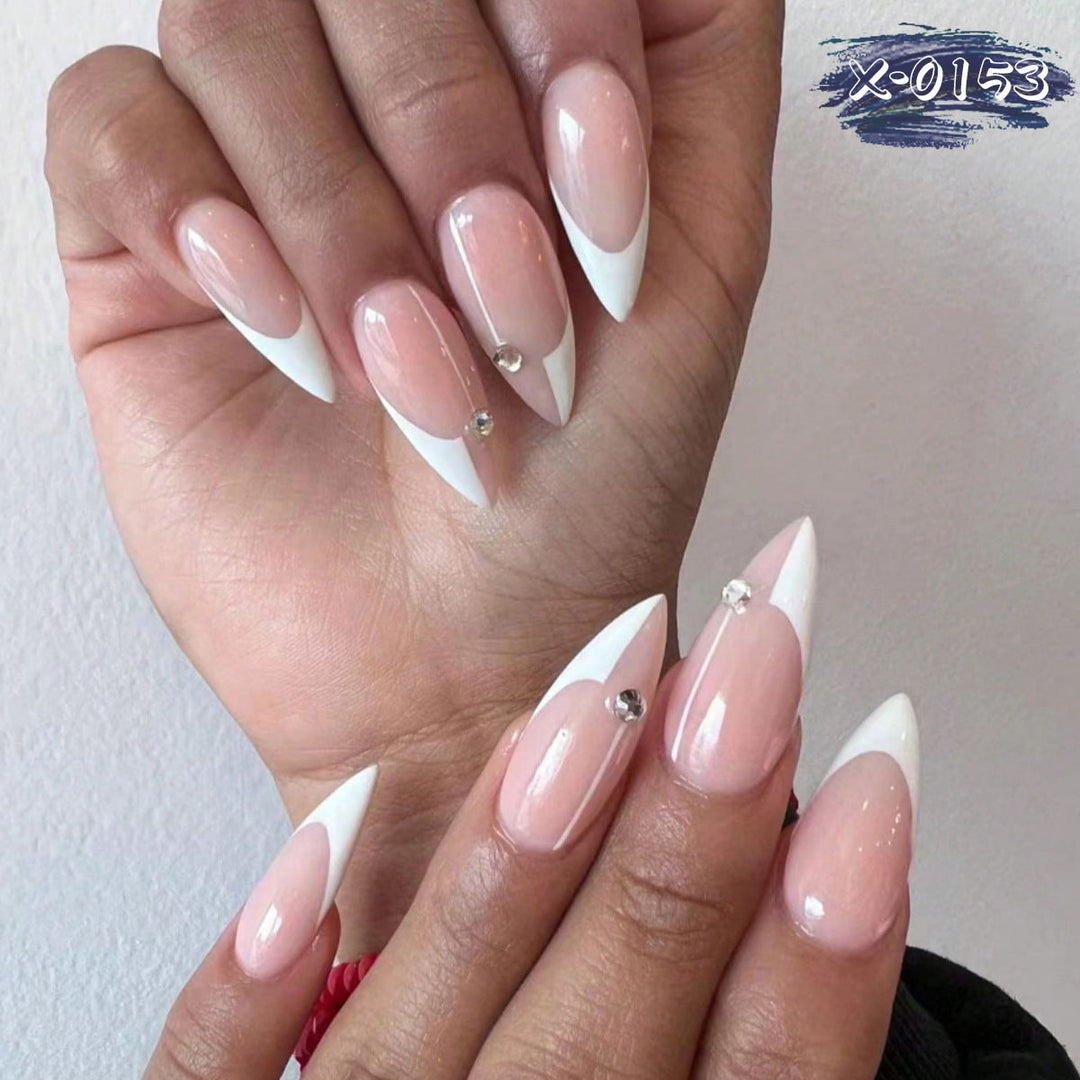 Elegant Stiletto Nail Art Design