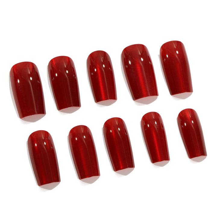Elegant artificial nails with a luxurious glossy finish Stornfield
