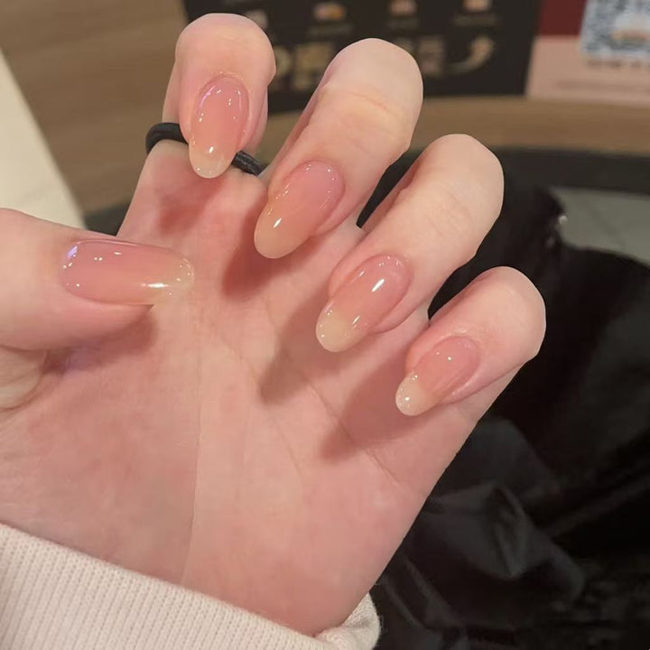 Elegant Stiletto Press-On Nails with Gradient Finish Stornfield